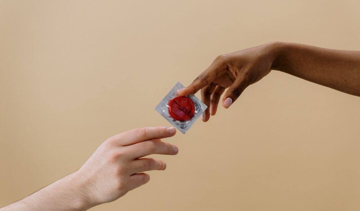 Person Holding a Contraceptive