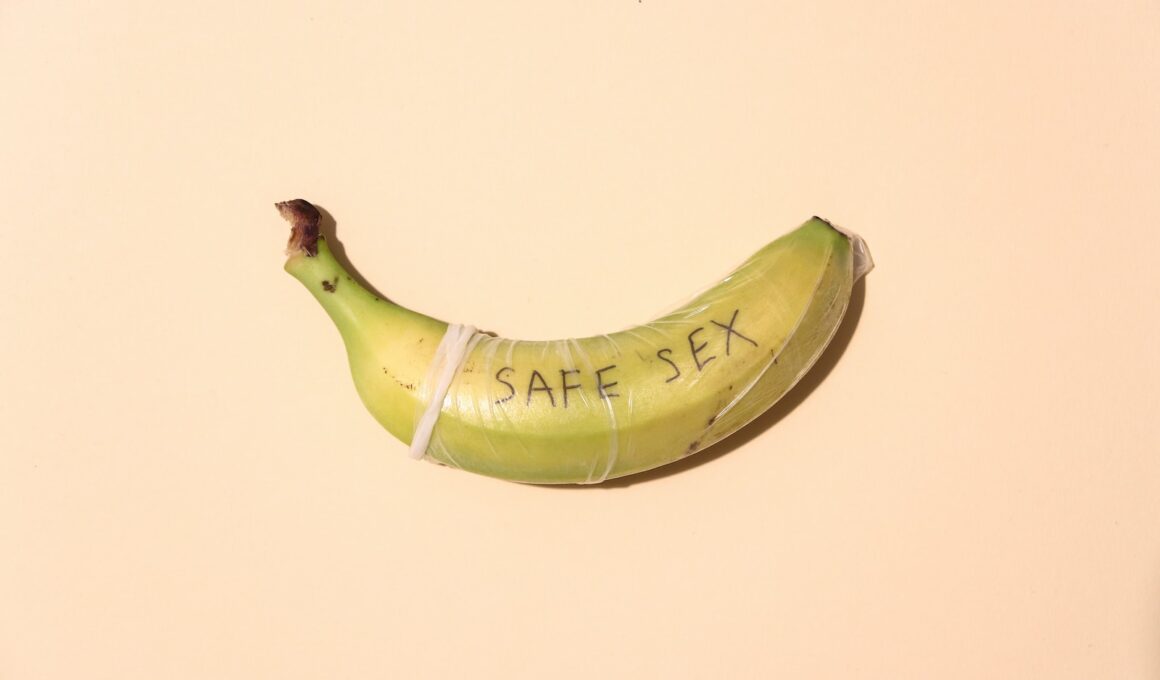 green banana on white table