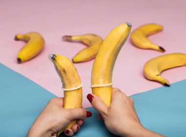 person holding yellow banana fruit