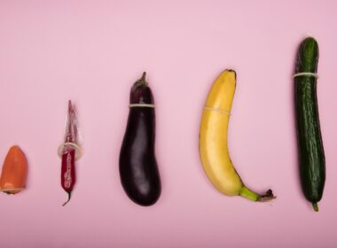 yellow banana fruit on white table