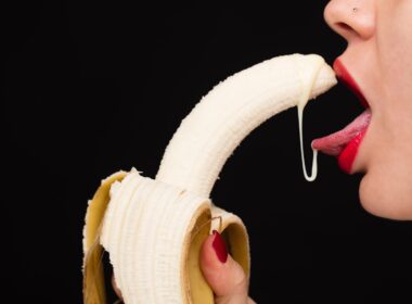 person holding yellow banana fruit